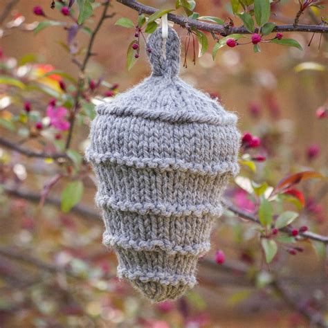 crochet decoy hornet wasp nest.